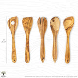 Cooking spoons | Utensils set of 5 "The Big Five