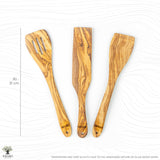Cooking utensils | Spatulas set of 3 "The Omelette Lover