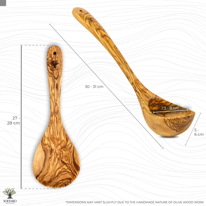 Utensil Set | Ladle + Rice Spoon