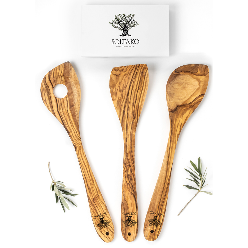 Cooking spoons | Spatulas set of 3 "The Sardinian Chef