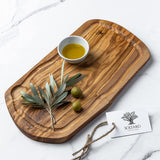 Rustic chopping board with juice groove "Côte d'Azur
