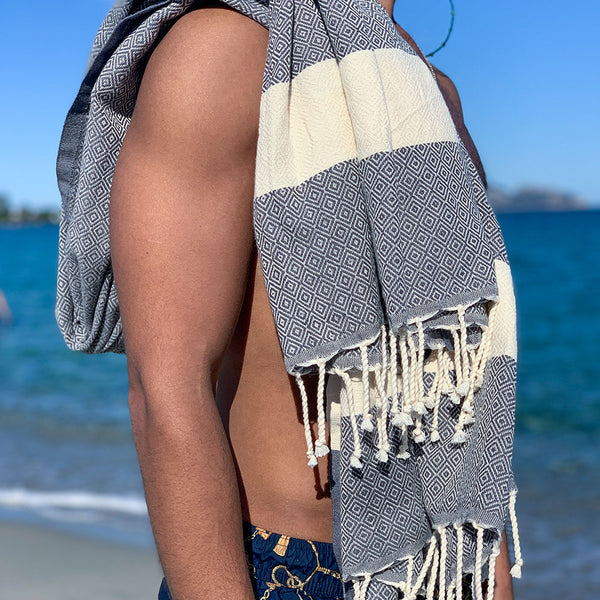 Luxury hammam towels – various in designs Soltako and shades pastel