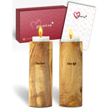 Votive candle holder | Candlestick "One love...One life"