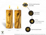 Tea light candle holder | Candlestick "Mr & Mrs"